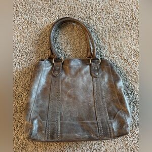 Gray Frye Leather Shoulder Bag
